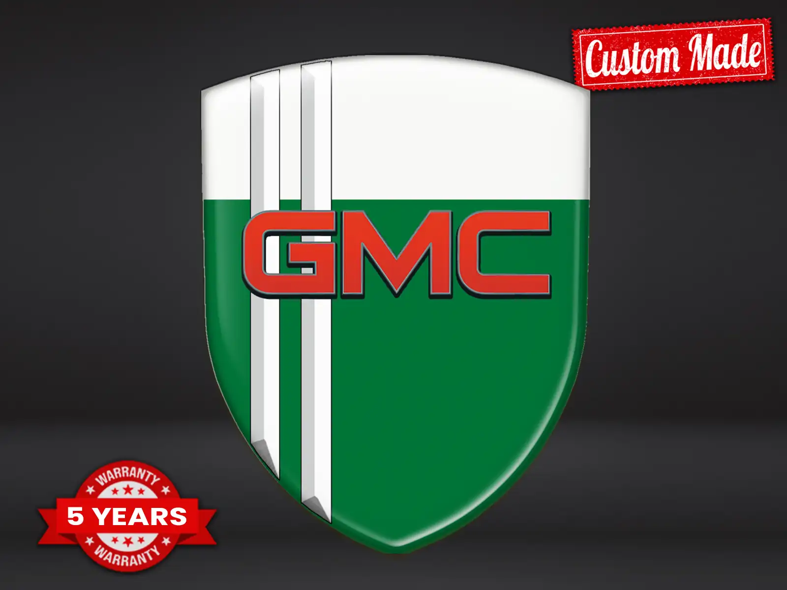 GMC Pegatina Silicona Pro Profesional Personalizable